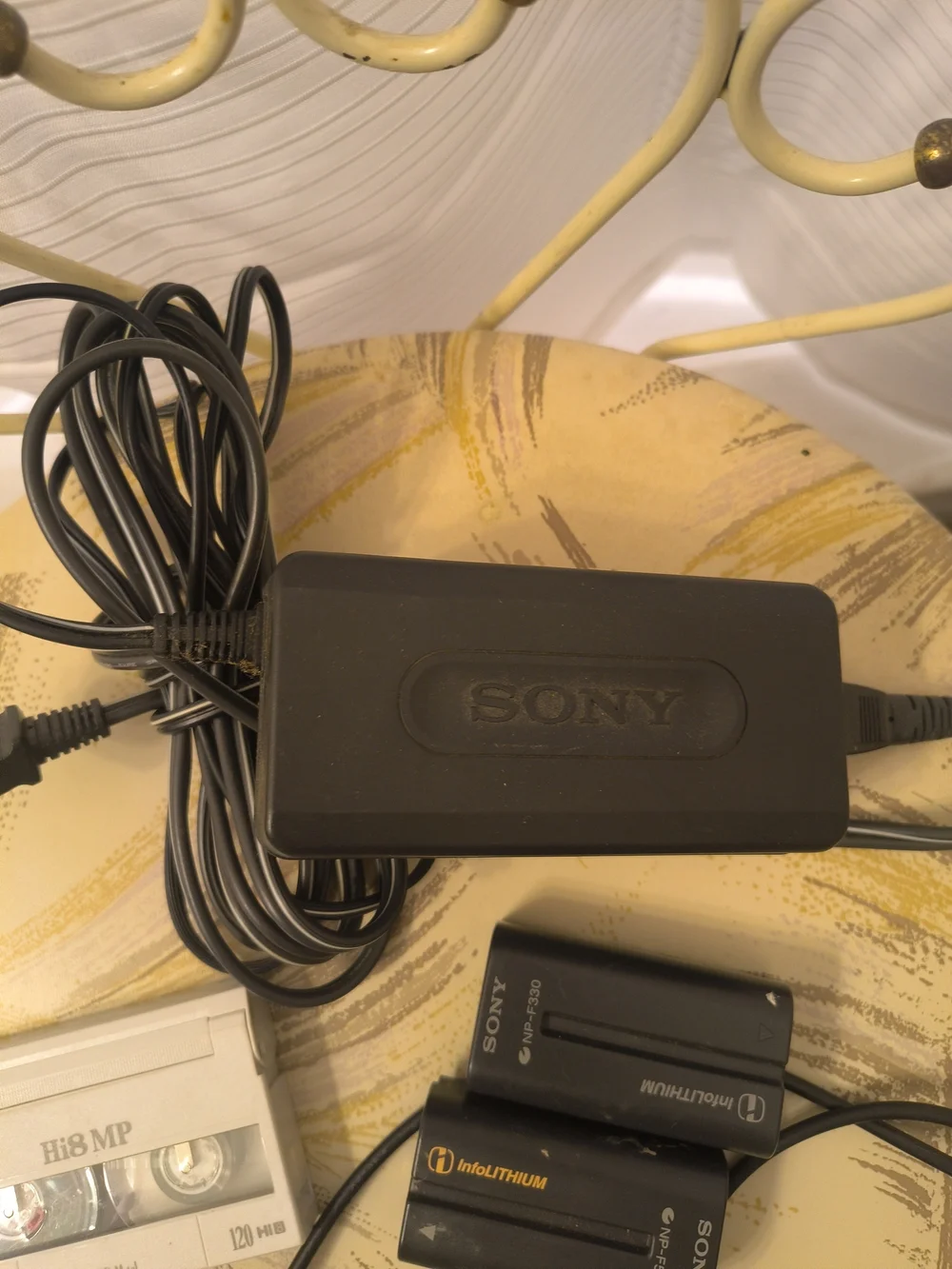 Sony Handycam Black Camcorder with InfoLithium Battery For Parts Only